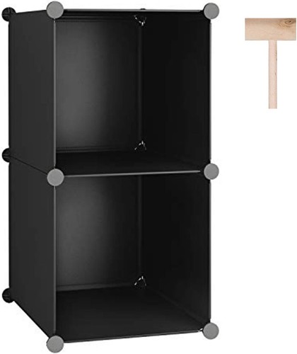 Modular bookcase cube - modular, 2-cube