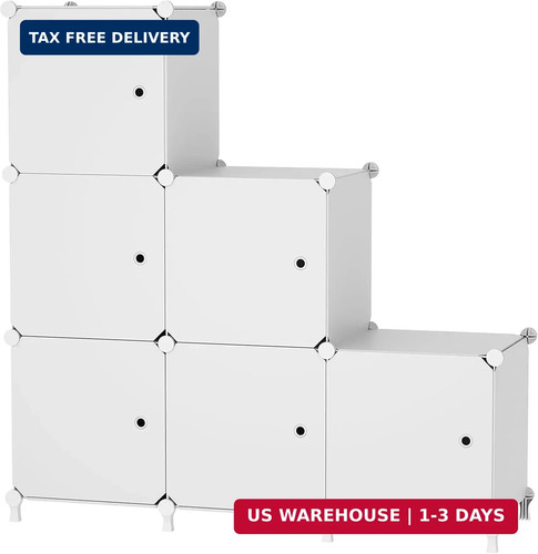 Cube storage organizer - cube, 6-cube